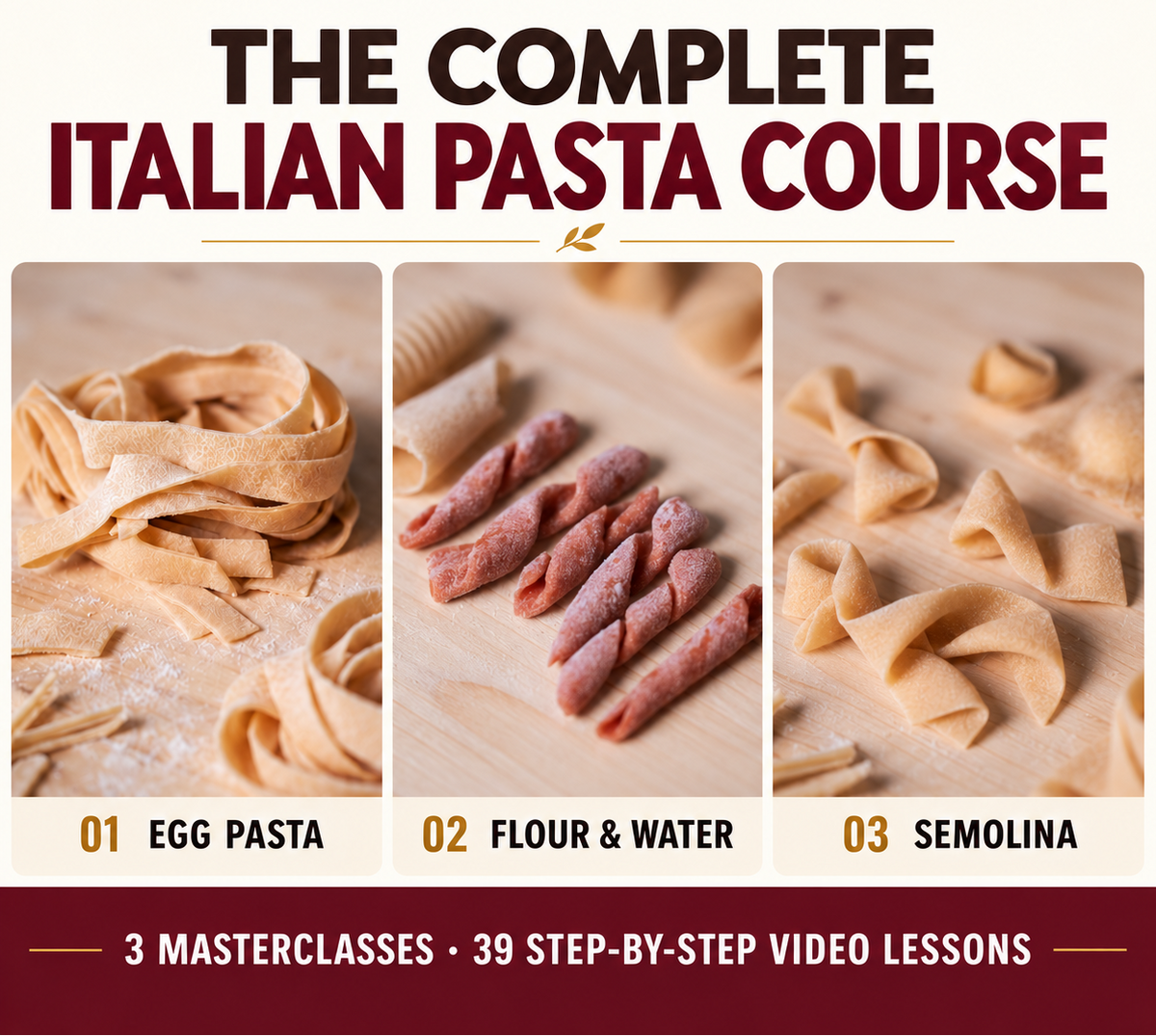 The Complete Italian Pasta Course